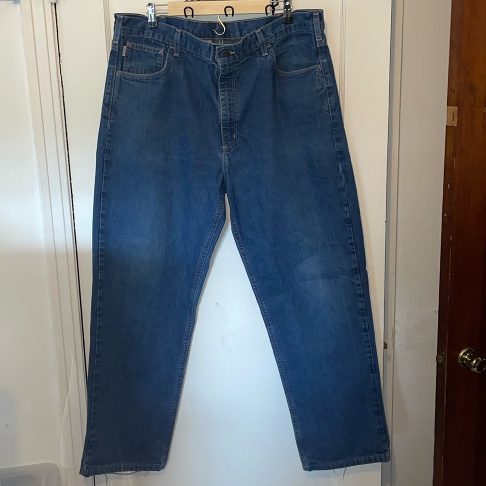 Carhartt denim flame resistant FR jeans 40 x 30
